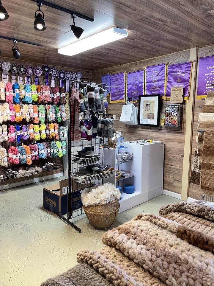 The farm store at Flying Iron Ranch